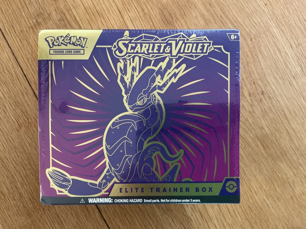 Pokémon TCG Scarlet and Violet Elite Trainer Box - New & Sealed