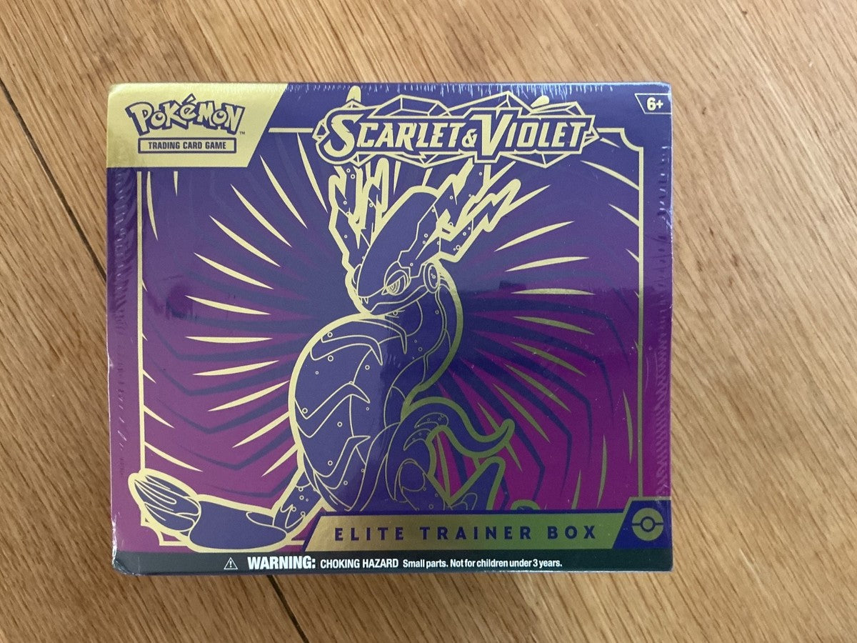 Pokémon TCG Scarlet and Violet Elite Trainer Box - New & Sealed