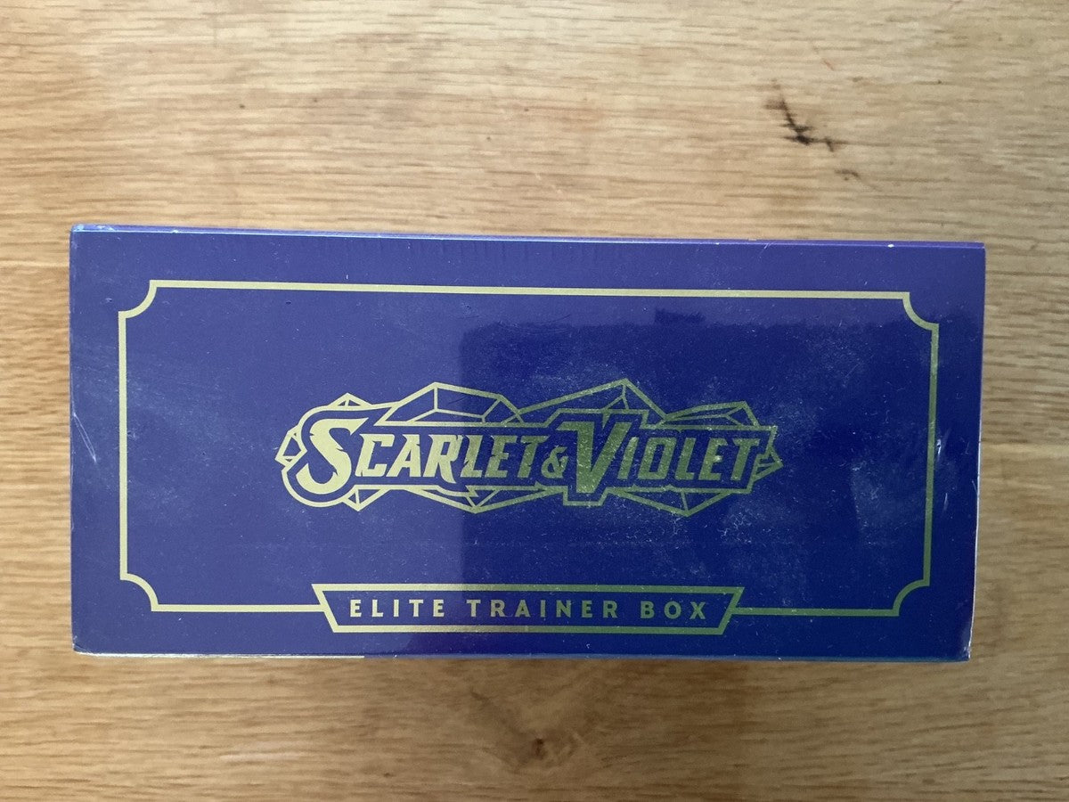 Pokémon TCG Scarlet and Violet Elite Trainer Box - New & Sealed