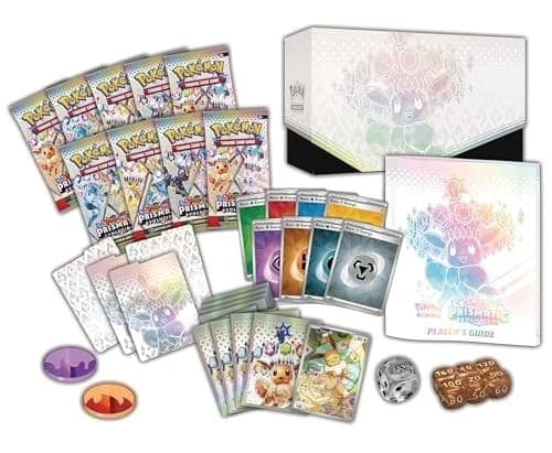 Pokémon TCG Scarlet & Violet Prismatic Evolutions Elite Trainer Box
