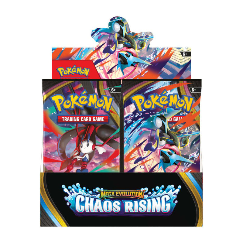 POKEMON TCG MEGA EVOLUTION CHAOS RISING BOOSTER BOX