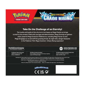 POKEMON TCG MEGA EVOLUTION CHAOS RISING BOOSTER BOX